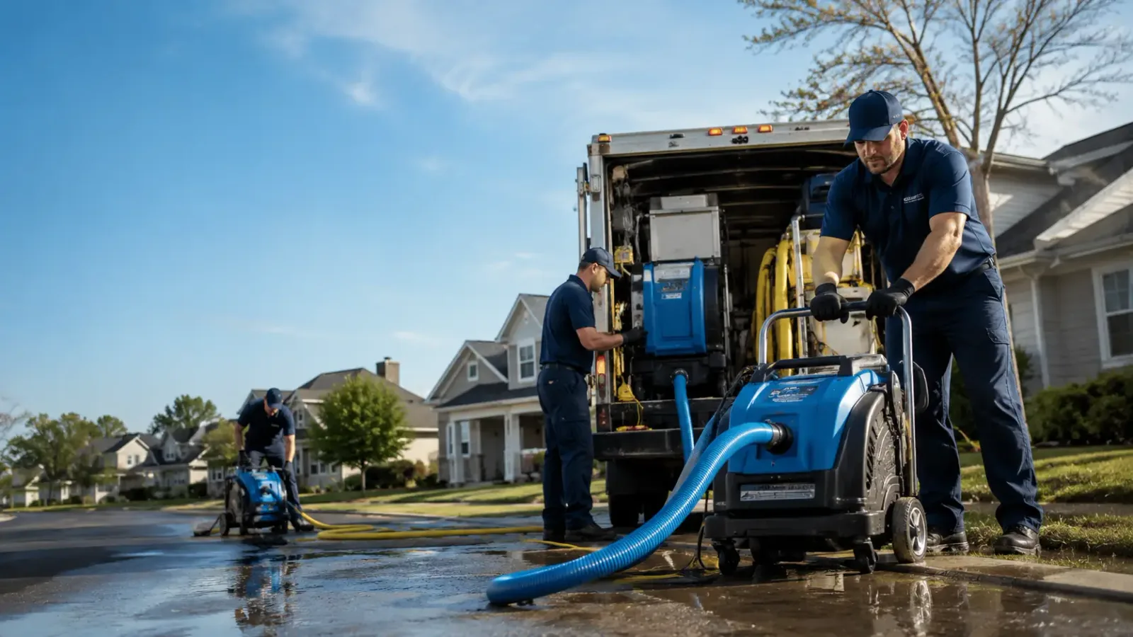 Flood Damage Cleanup in Moffett, OK